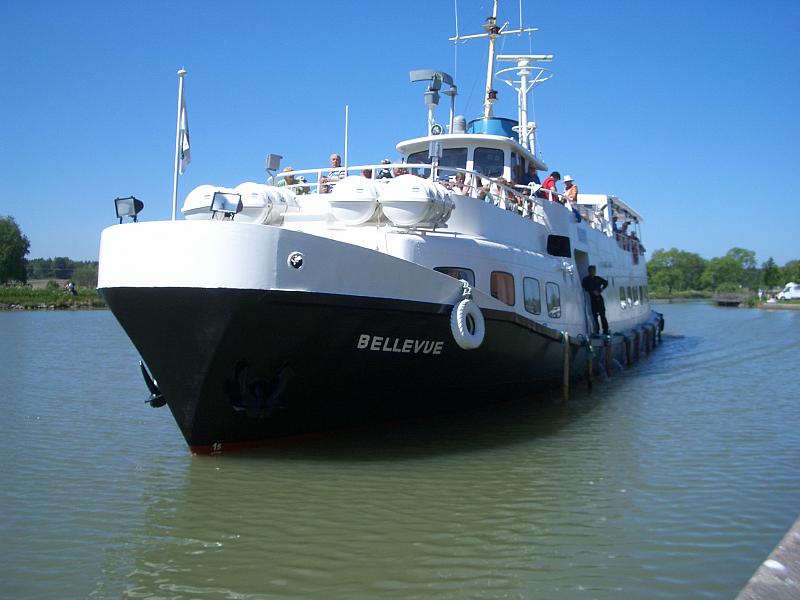 Kanalskeppet ms Bellevue